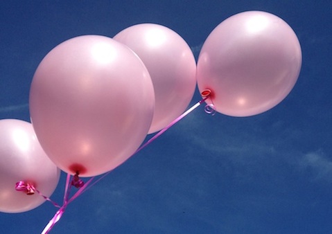 fivepinkballoons