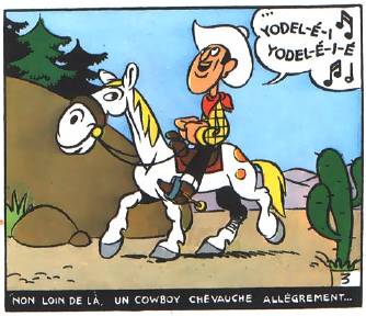 Lucky Luke singing