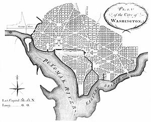 Plan of the City of Washington