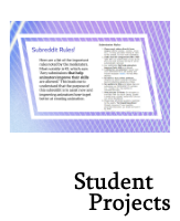 Button to Student Projects page